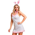 "BUNNY" (Kleid mit Schwanz, Fliege, Ohren) – Vorderansicht