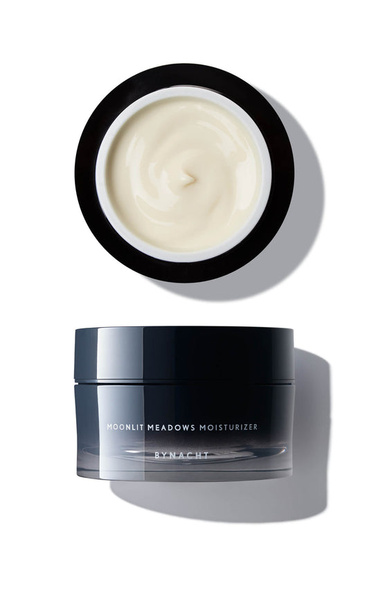 Bynacht Bynacht, Moonlit Meadows, Glyzerin, Feuchtigkeitsspendend, Nacht, Sahne, Für das Gesicht, 50 ml *Tester