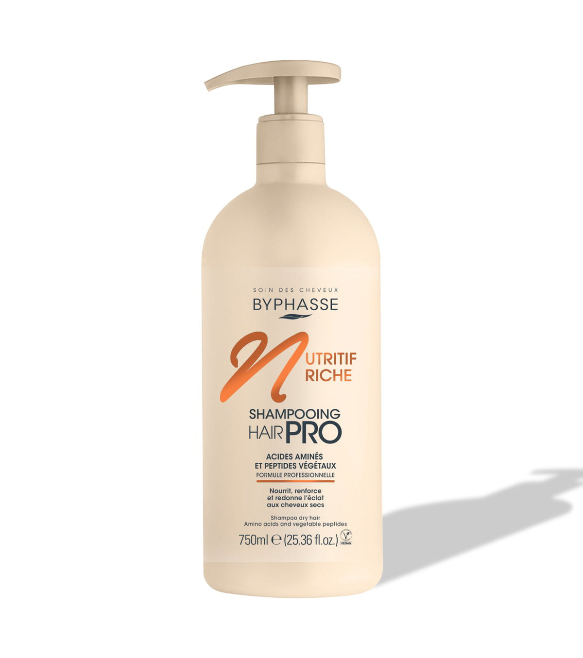 Byphasse, Pro Nutritive Rich, Haarshampoo, Nahrhaft, 750 ml