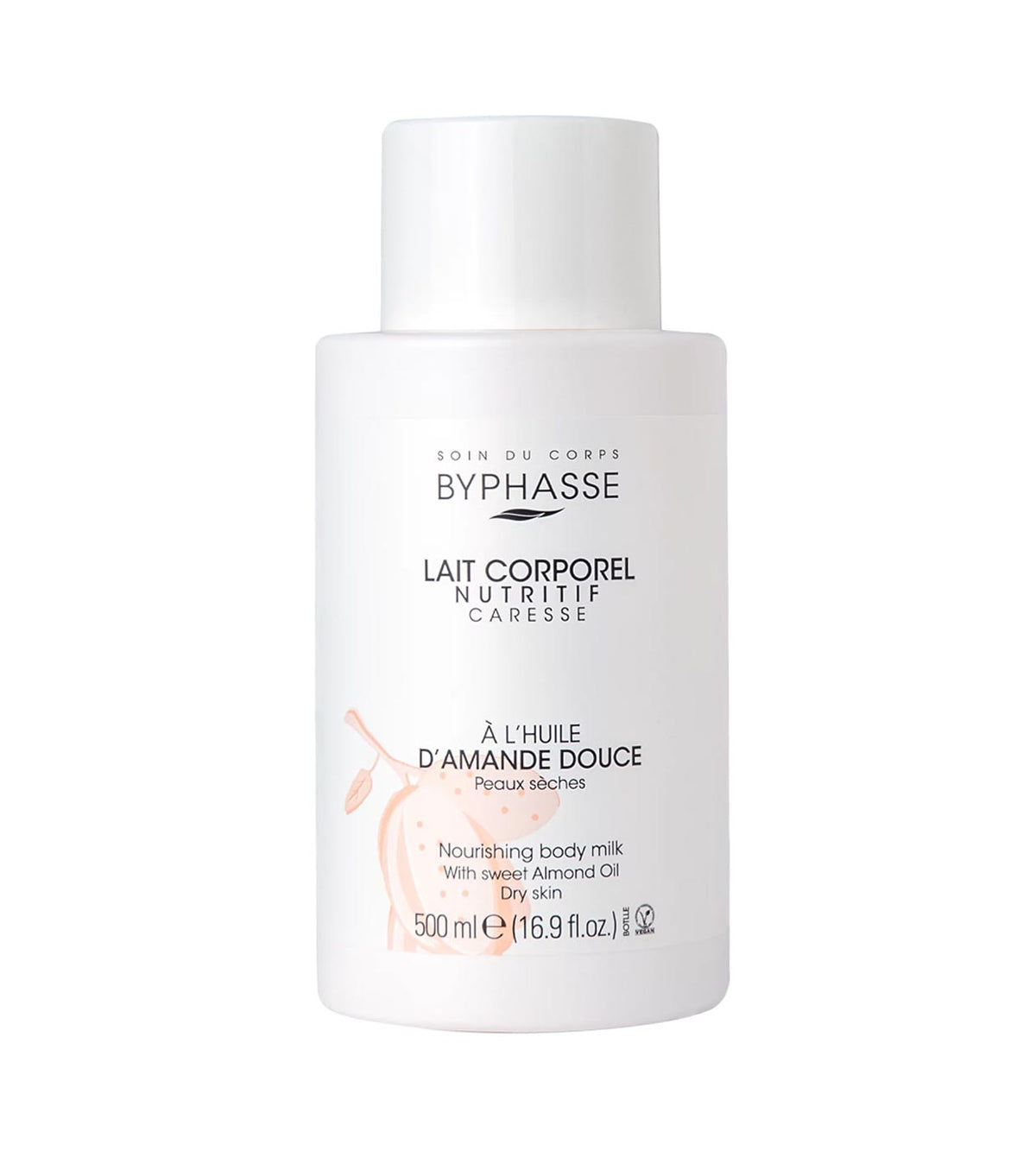 Byphasse, Sweet Almond, Nährend, Körpermilch, 500 ml