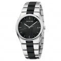 Calvin Klein CONTRAST Herren Armbanduhr 40 mm Edelstahl Datum – Seitenansicht
