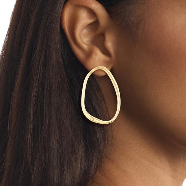 CALVIN KLEIN JEWELS SCULPTURAL 35000451 Schmuck Gold Edelstahl ansicht-3