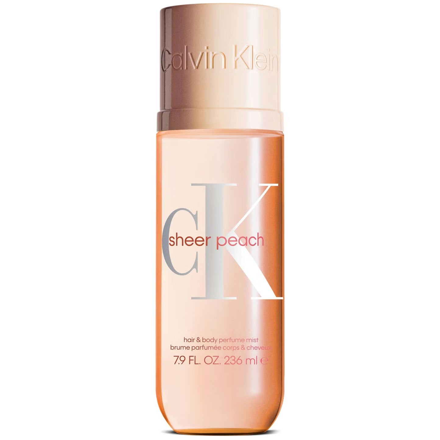 Calvin Klein, Sheer Peach, Duftnebel für das Haar, Für Frauen, 236 ml