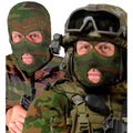 "CAMOUFLAGE BALACLAVA MASKE" – Vorderansicht