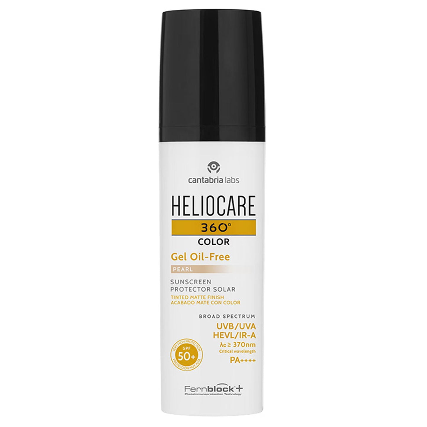 Cantabria Labs Cantabria Labs, Heliocare 360º Color, Farbpigmente, Bräunungsaktivator, Sonnencreme-Gel, SPF 50+, 50 ml Regula