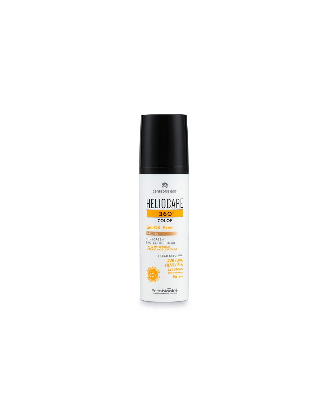 Heliocare 360º Color Sonnencreme-Gel SPF 50+ von Cantabria Labs, 50 ml