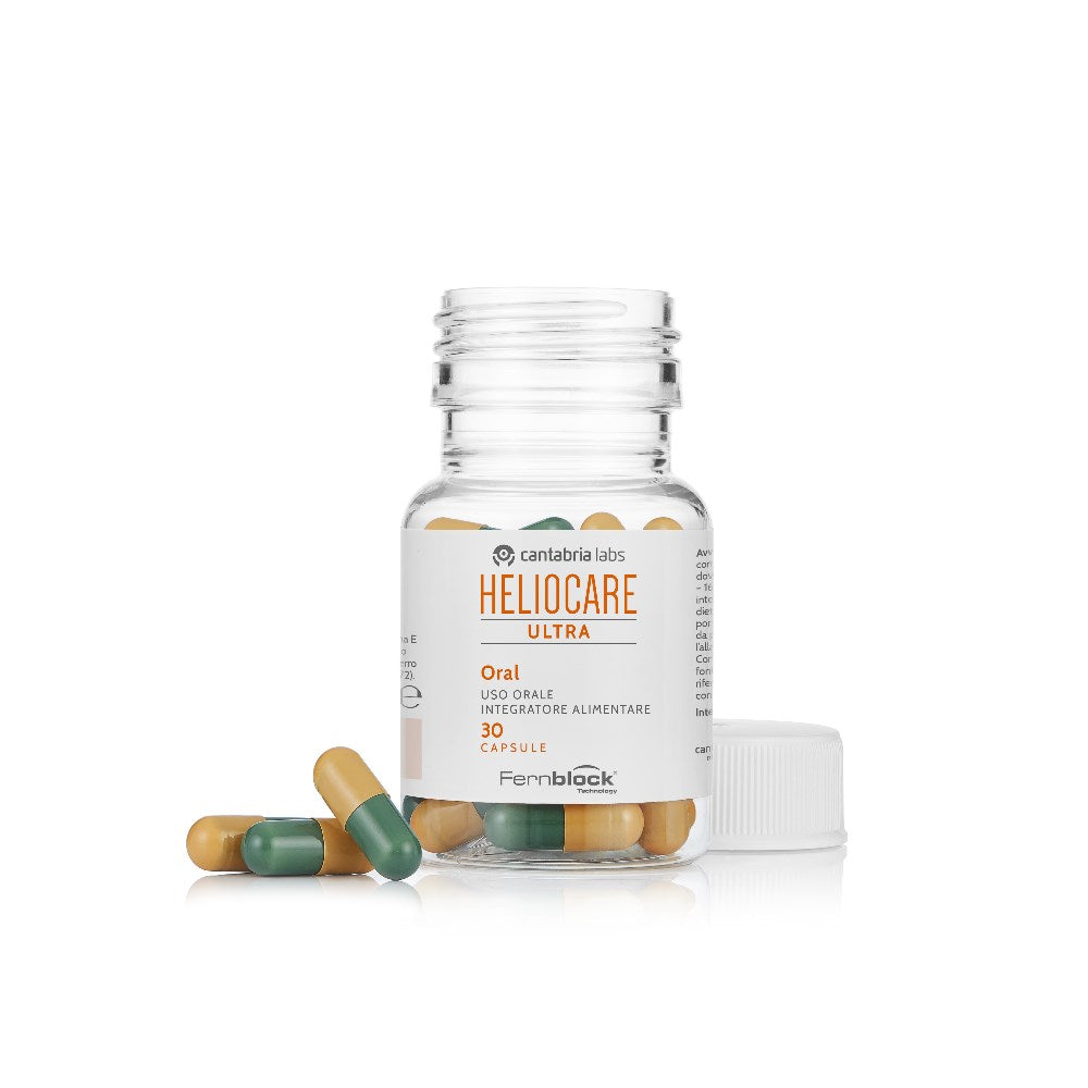 Cantabria Labs, Heliocare Ultra Oral, Fernblock, Antioxidant, Kapseln, 30 kapseln