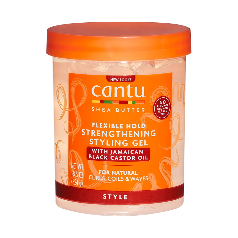 Cantu Cantu, Shea Butter, Haarstyling-Gel, Stärkung, Flexibler Halt, 524 ml Regular