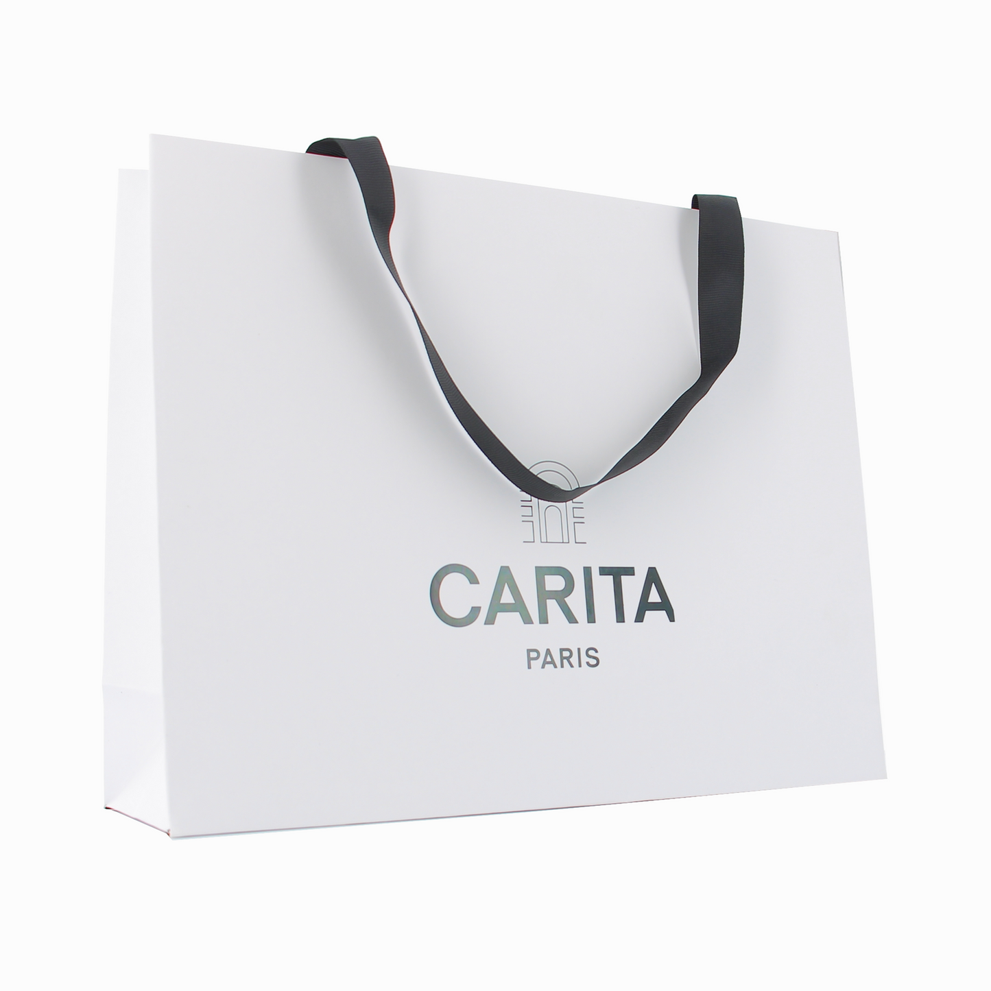 Carita Paris, Carita, Einkaufen, GWP Papiertasche, Elfenbein, Größe L