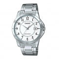 CASIO COLLECTION CASUAL DATE - WHITE MTP-V004D-7BUDF Date - Armbanduhr 41.5 mm Weiss ansicht-2