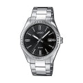 CASIO COLLECTION DATE - BLACK MTP-1302PD-1A1VEF Date - Armbanduhr 38.5 mm Schwarz ansicht-2
