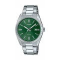 CASIO COLLECTION DATE - FOREST GREEN MTP-1302PD-3AVEF Date - Armbanduhr 38.5 mm Grün ansicht-2