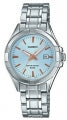 CASIO COLLECTION LADY DATE - LIGHT BLUE LTP-1308D-2AVDF Date - Armbanduhr 31 mm Blau ansicht-2