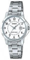 CASIO COLLECTION LADY DATE - WHITE LTP-V004D-7BUDF Date - Armbanduhr 30 mm Weiss ansicht-2