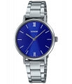 CASIO COLLECTION LADY EASY TIME - BLUE LTP-VT02D-2AUDF Only Time - Armbanduhr 30 mm Blau ansicht-2