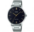 CASIO COLLECTION MINIMAL - BLACK LTP-VT01D-1BUDF Only Time - Armbanduhr 34 mm Schwarz ansicht-2