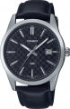 CASIO COLLECTION Mod. DATE - CARBON LOOK - SILVER & BLACK MTP-VD03L-1AUDF Date - Armbanduhr 41 mm Schwarz ansicht-2