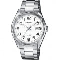 CASIO COLLECTION Mod. DATE - WHITE, ARAB NUMBERS MTP-1302PD-7BVDF Date - Armbanduhr 38.5 mm Weiss ansicht-2