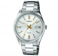 CASIO COLLECTION Mod. LADY DATE - ARGENTEE. GOLD INDEXES LTP-1302D-7A2VDF Date - Armbanduhr 30 mm Gold ansicht-2