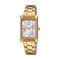 CASIO COLLECTION TANK GOLD - ARGENTEE LTP-1234PG-7AEG Only Time - Armbanduhr 21 mm Gold ansicht-4