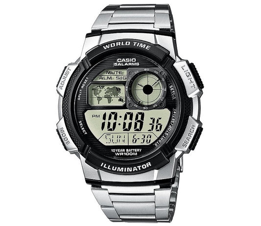 CASIO COLLECTION & VINTAGE AE-1000WD-1AVDF Multifunction Armbanduhr 45 mm Schwarz