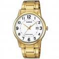 CASIO COLLECTION & VINTAGE DATE GOLD - WHITE MTP-V002G-7B2UDF Date Armbanduhr 42 mm Gold ansicht-3