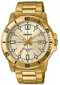 CASIO COLLECTION & VINTAGE DIVER 50M - FULL GOLD MTP-VD01G-9EVUDF Date Armbanduhr 45 mm Gold ansicht-3