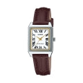 CASIO COLLECTION & VINTAGE LTP-B150L-7B2EF Only Time Armbanduhr 21 mm Weiss ansicht-3