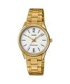 CASIO COLLECTION & VINTAGE LTP-V005G-7BUDF Damen Quarzuhr Gold – Seitenansicht
