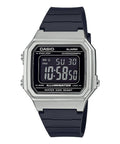 CASIO COLLECTION & VINTAGE W-217HM-7BVDF Multifunction Armbanduhr Silber – Produktansicht