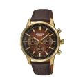 CASIO EDIFICE STANDARD CHRONOGRAPH GOLD - BROWN EFR-575CL-5AEF Chronograph Armbanduhr 40.5 mm Braun ansicht-2