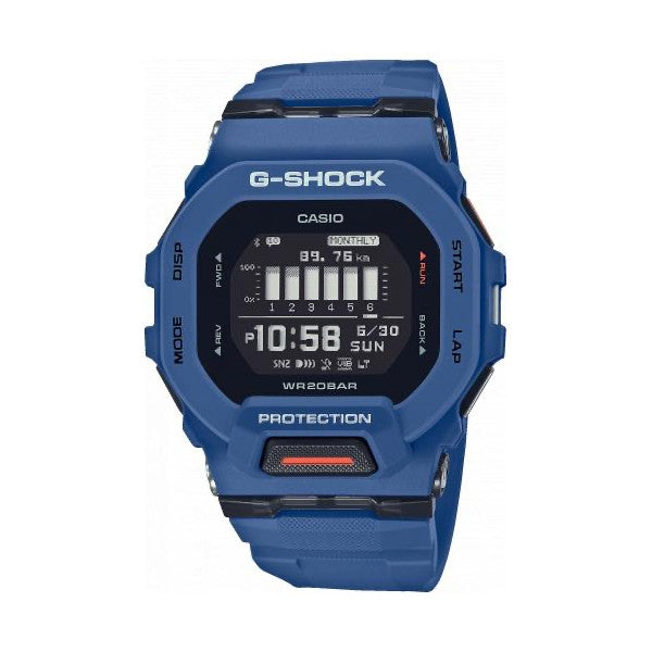 CASIO G-SHOCK GBD-200-2ER Multifunction - Armbanduhr 46 mm Blau