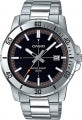 CASIO SPORT COLLECTION DIVER 50M - BLACK MTP-VD01D-1E2VUDF Date - Armbanduhr 45 mm Schwarz ansicht-2