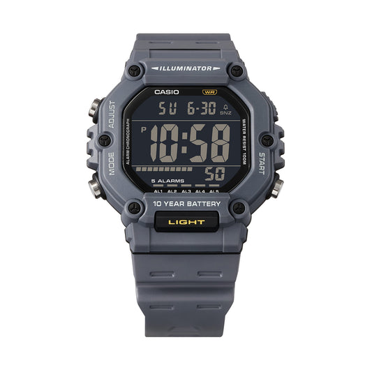 CASIO SPORT COLLECTION OVERSIZE 10 YEARS BATTERY - AVIO AE-1600H-8BVEF Multifunction - Armbanduhr 49.5 mm ansicht-2