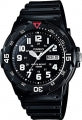CASIO SPORT DIVER 100M - BLACK MRW-200H-1BVDF Day & Date - Armbanduhr 44.5 mm Schwarz ansicht-2