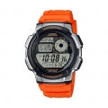 CASIO SPORT Mod. DIVER - WORLD TIME ILLUMINATOR 5 ALARMS, 10 YEARS BATTERY - REDCASIO SPORT Mod. DIVER - WORLD TIME ILLUMINATOR 5 ALARMS, 10 YEARS BATTERY - ORANGE AE-1000W-4BVDF Multifunction - Armbanduhr 45 mm Rot ansicht-2