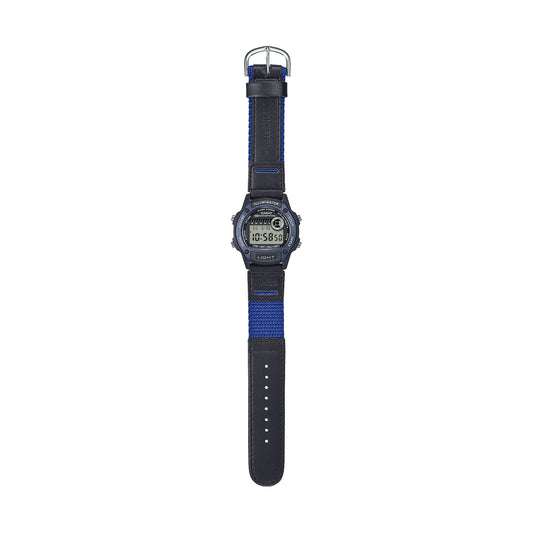 CASIO SPORT Mod. ILLUMINATOR SMALL WRIST 36.6mm case, Bio-Based Resin strap - BLUE W-220HF-2AVEF Multifunction - Armbanduhr 36.6 mm Blau ansicht-3