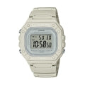 CASIO TIMELESS COLLECTION Mod. SPORT ILLUMINATOR WR 50M, ALARM, CHRONOGRAPH - WHITE - COLORED SERIE W-218HC-8AVDF Multifunction - Armbanduhr 43 mm Rot ansicht-2