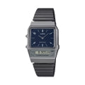 CASIO VINTAGE EDGY COLLECTION - PETROL BLUE AQ-800EB-2AEF Multifunction - Armbanduhr 40 mm Blau ansicht-4