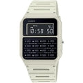CASIO VINTAGE Mod. CALCULATOR EDGY COLLECTION - CREAM & BLACK CA-53WF-8BDF Multifunction - Armbanduhr 34 mm Schwarz ansicht-2