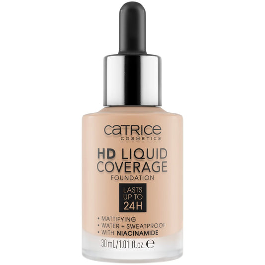Catrice Catrice, HD, Vegan, Matt, Flüssige Grundierung, 10, Hellbeige, 30 ml Regular