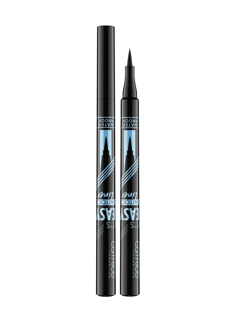 Catrice, It's Easy Tattoo, Wasserdicht, Flüssiger Eyeliner, 010, Schwarz, 1 ml