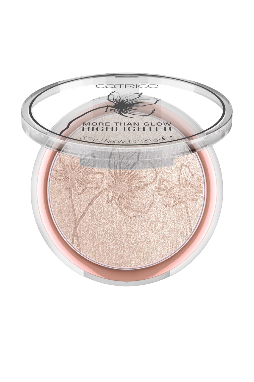 Catrice, More Than Glow, Leuchtend, Rouge-Highlighter Kompakt, 020, Rose Beam, 5.9 g