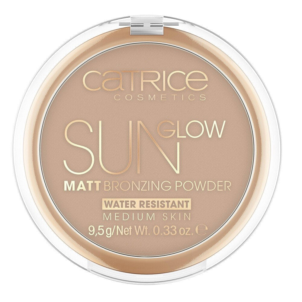 Catrice, Sun Glow, Matt, Bronzer Kompaktpuder, 030, Mittelbronze, 9.5 g
