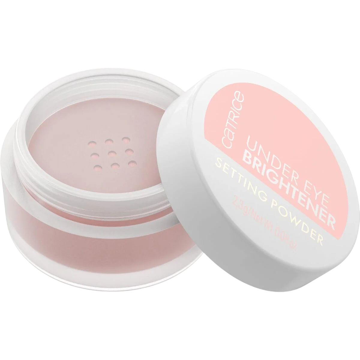 Catrice, Under Eye Brightener, Matt, Loses Fixierpuder, 010, Hellrosa, 2.3 g