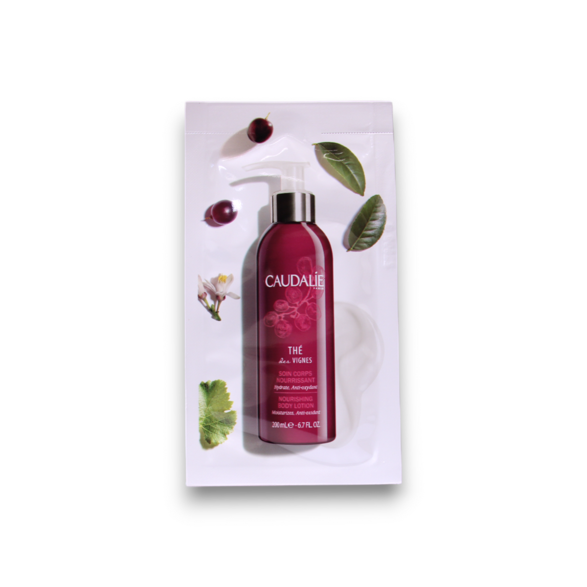 Caudalie, The Des Vignes, Tag & Nacht, Körperlotion, 7 ml *Muster