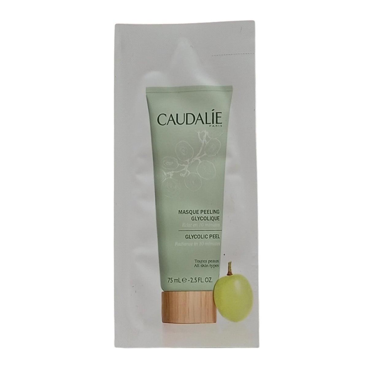 Caudalie, Vinoperfect, Glykolsäure, Aufhellung, Wöchentlich, Crememaske, Für das Gesicht, 3 ml *Muster
