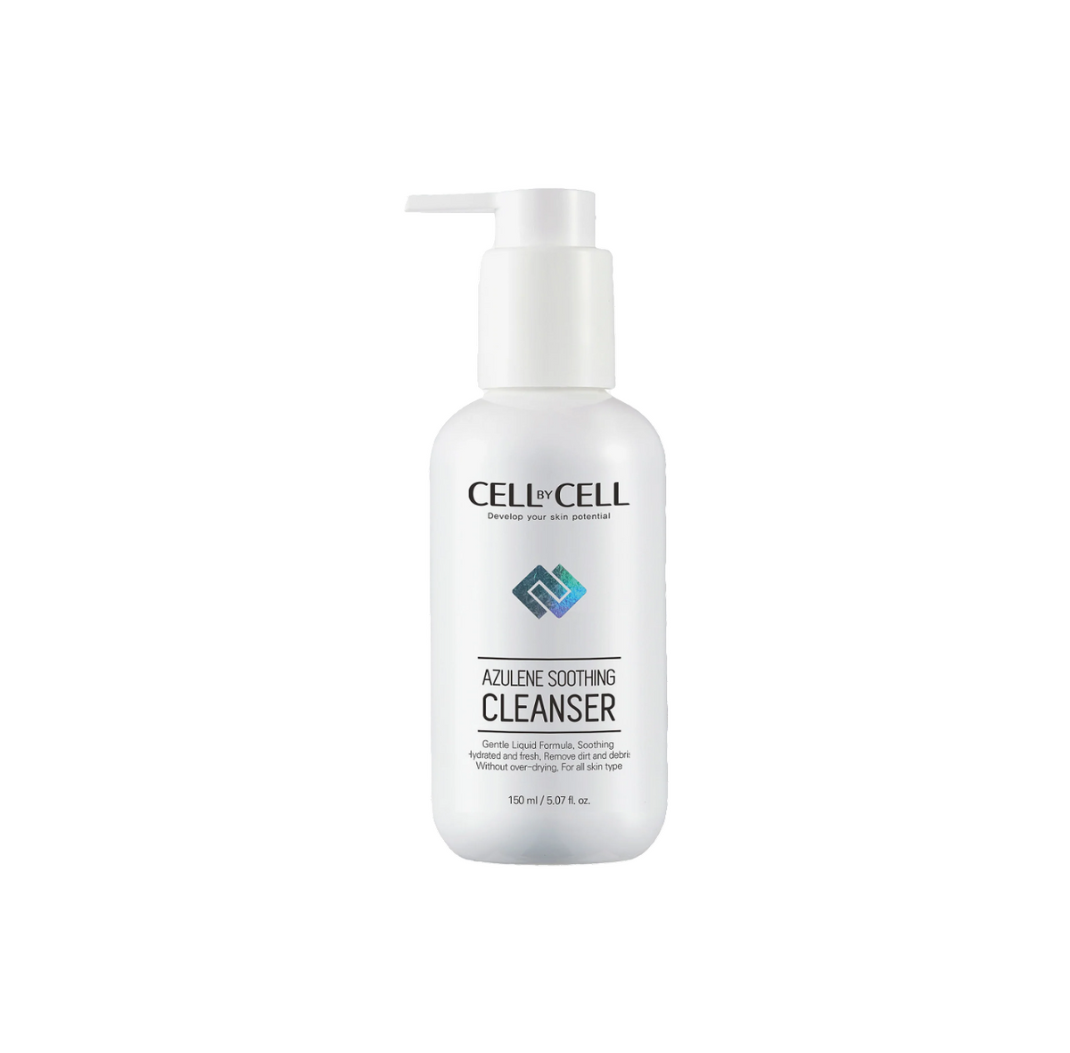 Cell By Cell, Azulene, Beseitigt Unreinheiten, Reinigungsschaum, 150 ml