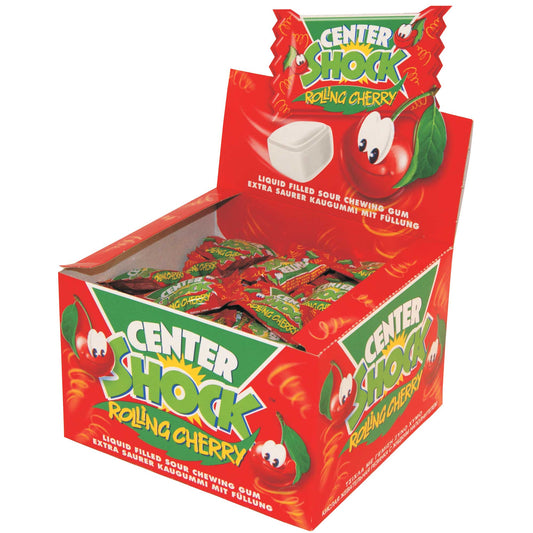 Center Shock Rolling Cherry Kaugummi 100er Pack