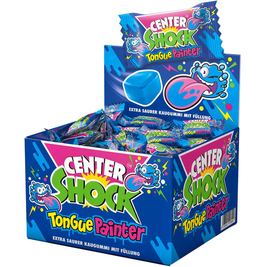 Center Shock Tongue Painter 100er Kaugummi bunt färbt Zunge